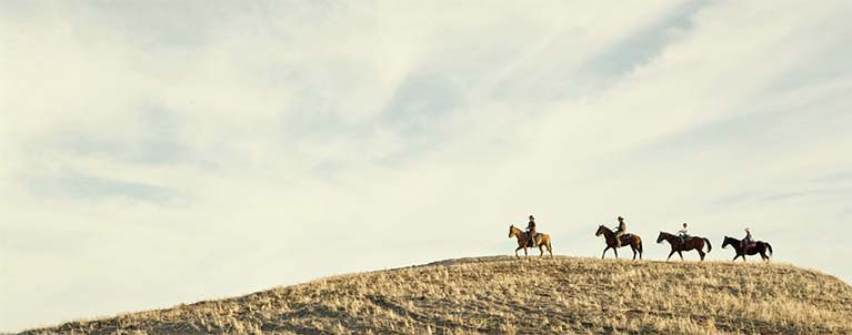 Horseback riding near Zion National Park