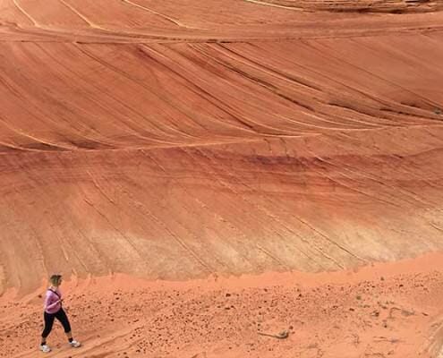Zion Hiking Tours sandstone