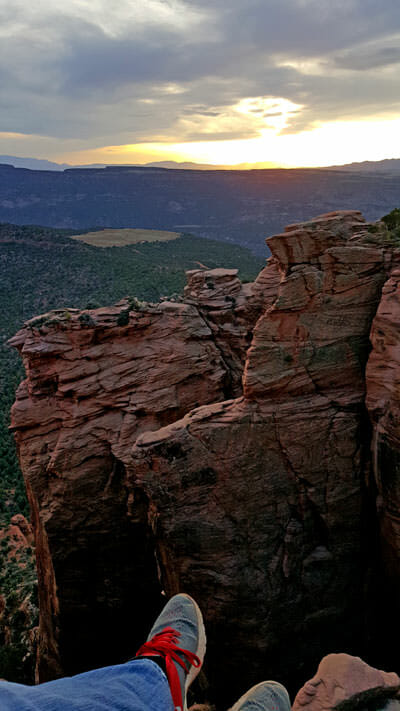 Sunset Lookout in Zion