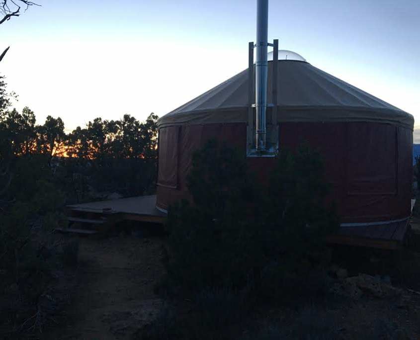 Gooseberry Yurt Glamping in Zion National Park