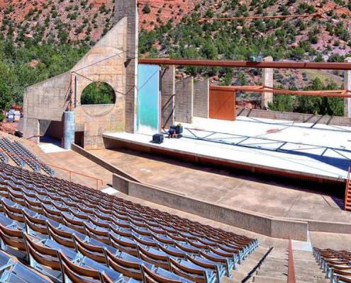 Summer Concert Series at OC Tanner Amphitheater in Zion National Park